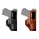 Cebeci Arms Bersa Leather Inside Waistband Tuck Holster 20876, Black, Tan
