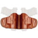 Cebeci Arms Leather Dual Holsters, Single Action Revolvers 5.5in, Ambi, Tan, 20645AT86