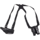 Cebeci Arms Leather Horiz. Shoulder Holster LHS for Springfield XD9, XD40 Full Size 4.5in, Black, Right 21020RB40