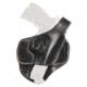 Cebeci Arms Leather Pancake Holster Open Muzzle for Walther Creed, Black, Left Hand, 20917LB83