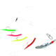 Clarkspoon Mackerel Tree Mackerel Tree Rig w/#0 Silver Clarkspoon, 2/0 Hook, 2.5" Blade, MT-0RBMS