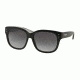 Coach L074 SIENNA HC8086 Bifocal Prescription Sunglasses HC8086-5214T3-56 - Lens Diameter 56 mm, Frame Color Black/Black White Sig C