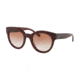 Coach L1084 HC8265 Progressive Prescription Sunglasses, 51mm, Burgundy Glitter, HC8265-554513-51-PRO