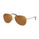 Coach L1089 HC7094 Progressive Prescription Sunglasses, 60mm, Shiny Light Gold, HC7094-90052T-60-PRO