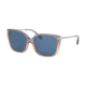 Coach L1097 HC8272 Bifocal Prescription Sunglasses, 56mm, Violet Glitter Gradient, HC8272-55547N-56-BI