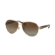 Coach L148 HC7063 Bifocal Prescription Sunglasses HC7063-9262T5-58 - Lens Diameter 58 mm, Frame Color Light Gold/Dark Tortoise