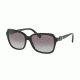 Coach L1599 HC8179F Single Vision Prescription Sunglasses HC8179F-500211-58 - Lens Diameter 58 mm, Frame Color Black