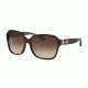 Coach L1603 HC8185F Progressive Prescription Sunglasses HC8185F-539413-58 - Lens Diameter 58 mm, Frame Color Dark Tort/Dark Tort Gold Sig C