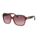 Coach L1603 HC8185F Progressive Prescription Sunglasses, 58mm, Milky Black Cherry/Amaranth, HC8185F-5396G2-58-PRO