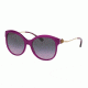Coach L1610 HC8189 Progressive Prescription Sunglasses HC8189-541890-55 - Lens Diameter 55 mm, Frame Color Violet/Light Gold
