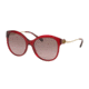 Coach L1610 HC8189 Progressive Prescription Sunglasses HC8189-541914-55 - Lens Diameter 55 mm, Frame Color Burgundy/light Gold