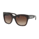 Coach L1649 HC8213 Sunglasses 512013-56 - Dark Tortoise Frame, Brown Gradient Lenses