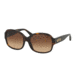 Coach L522 CARLA HC8041F Sunglasses 500113-56 - Tortoise Frame, Brown Gradient Lenses