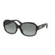 Coach L522 CARLA HC8041F Sunglasses 500211-56 - Black Frame, Grey Gradient Lenses