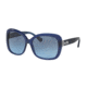 Coach L559 HC8158F Bifocal Prescription Sunglasses, 58mm, Milky Navy/Milky Navy Sig C, HC8158F-539717-58-BI