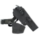 Cole-Tac Varmint Wrangler Squadron Chest Holster, Left Hand, Black, VW211