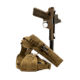 Cole-tac Varmint Wrangler Pistol Holder Coyote Brown Right Hand, VW102