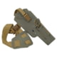 Cole-Tac Varmint Wrangler WMLSquadron Chest Holster, Left Hand, Ranger Green, VW214