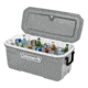 Coleman 316 Series 70-Quart Hard Cooler, Rock Gray/White/Rock Gray, CM1010810001-16