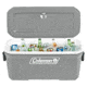 Coleman 316 Series 70-Quart Hard Cooler, Rock Gray/White/Rock Gray, CM1010810001-16
