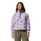 Columbia Helvetia II Printed Cropped Half Snap - Women's, Stormwatch/Sprayflower, Extra Large, 2098501525-525-XL