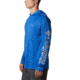 Columbia Terminal Tackle Hoodie - Mens, Vivid Blue, Cool Grey Logo, 2XL, Long Inseam, 153617-487-2XT