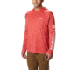 Columbia Terminal Tackle Hoodie - Men's, Sunset Red, White Logo, 5XL Waist, Long Inseam, 153617-683-5XT