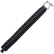 Combat Ready Survival Bracelet w/Black Paracord Construction, Black, Large, 9in, GG BLACK / CBR363
