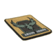 Combat Swag Patch - Desert Vertical, Desert/Coyote ARPATCH/CY