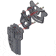 Comp-Tac International OWB Kydex Modular Mount, Walther - PDP 5in, Right Hand, Black, C241WA328RBKN