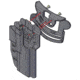 Comp-Tac International OWB Kydex Modular Mount, Walther - PDP 5in, Right Hand, Black, C241WA328RBKN