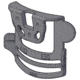 Comp-Tac International OWB Kydex Modular Mount, Walther - PDP 5in, Right Hand, Black, C241WA328RBKN