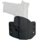 Comp-Tac OWB Concealed Kydex Warrior Holster, Smith &amp; Wesson M&amp;P 9 Shield/Smith &amp; Wesson M&amp;P 40 Shield, Right Hand, Black Kydex, C708SW149RBKN