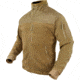 Condor Outdoor Alpha Fleece Jacket, Coyote Brown, Large, 601-498-L