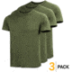 Condor Outdoor Military Tee - Men's, 3 Pcs/Pack, Olive Drab, 2XL, 101277-001-XXL