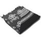 Condor Outdoor Shemagh 100% Cotton, Black/White Skull, 201-S005