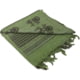 Condor Outdoor Shemagh 100% Cotton, OliveDrab/Black Skull, 201-S001