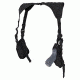 Condor Outdoor Vertical Shoulder Holster, Black, ASH-002