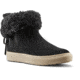 Cougar Devon Suede Waterproof Winter Sneakers - Womens, Black, 7 US, DEVON-Black-7