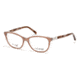 Cover Girl CG0458 Eyeglass Frames - Shiny Light Brown Frame Color