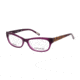 Cover Girl CG0512 Eyeglass Frames - Shiny Violet Frame Color