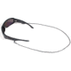 Croakies Leather Eyewear Retainer, Black, SCRL13HT