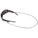 Croakies Leather Eyewear Retainer, Black, SCRL13HT