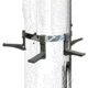 CrossFire Monkey Bar Aluminum Steps - 4 Pack, Black, HWK-STP-4PK