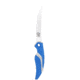 Cuda 6in Titanium Bonded Curved Boning Knive, Titanium Bonded Blade, Non-Slip Cuda Scale Pattern, 18833