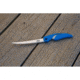 Cuda 6in Titanium Bonded Curved Boning Knive, Titanium Bonded Blade, Non-Slip Cuda Scale Pattern, 18833