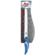 Cuda 9in Titanium Bonded Chunk Knive, Titanium Bonded Blade, Non-Slip Cuda Scale Pattern Grips, 18830