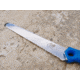 Cuda 9in Titanium Bonded Chunk Knive, Titanium Bonded Blade, Non-Slip Cuda Scale Pattern Grips, 18830