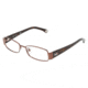 D&amp;G DD 5072 Eyeglasses Styles Brown Frame w/Non-Rx 49 mm Diameter Lenses, 152-4916