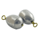 Danielson Bass Casting Steel Sinker 3/4oz 3pk, EQBC5